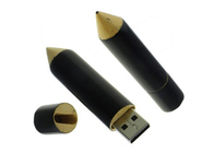 Forma de bambú del lápiz de 2 del gigabyte 2,0 palillos del Usb con el logotipo del laser Engaved