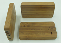Caja de madera tallada material del Libro Blanco de la forma del cuadrado del banco del poder del arce llena