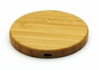 Radio que carga el material de bambú de madera del arce del banco del poder de la forma redonda