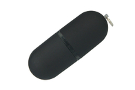 Color del negro del llavero USB del plástico 32GB 3,0 con el logotipo modificado para requisitos particulares y paquete de la marca de la vida de la demostración