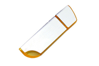 Metal amarillo USB del color de la marca 8G 2,0 de la vida de la demostración de la fuente de la fábrica del USB con el logotipo y el paquete modificados para requisitos particulares