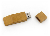 Impulsión de memoria USB del logotipo de la pantalla de seda, memorias USB de madera de encargo 3 años de garantía