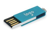 Memoria USB grabada laser del metal del logotipo ningún poder de Extermal requerido