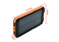 Cargador portátil accionado solar equipado compás con la lámpara que acampa