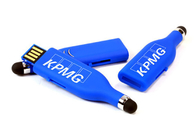 Impulsión plástica 32G 2,0 del palillo de la forma USB del Touch Pen con el logotipo de la impresión en color