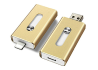 Memoria USB micro de la resistencia de choque, memoria USB dual del almacenamiento de estado sólido