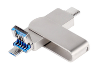 Memoria USB minúscula conveniente del Usb C del almacenamiento de datos, impulsión micro de memoria USB de 16 gigabytes
