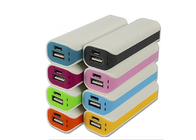 El múltiplo colorea el cargador portátil clasificado barra de labios con el logotipo impreso por laser