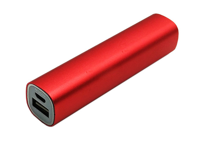 Cargador portátil rojo del teléfono celular, banco del poder del polímero de Li para los dispositivos de la electrónica
